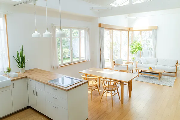 広い生活スペースのイメージ