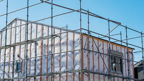 外壁リフォームの張り替え（外壁材を撤去して交換）