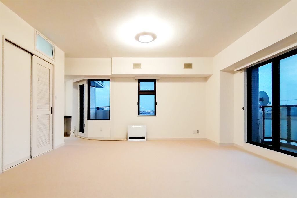 マンションリノベーション 収納とワークスペースを増やして快適空間へ 大規模リフォームならハーバーリフォームへ 新潟 新発田