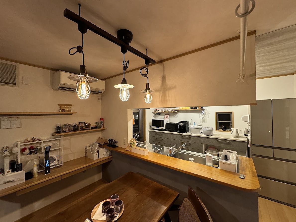 新潟市西蒲区|築19年 家族が集う、あたたかみのあるカフェ風ダイニングキッチン - 新潟のリフォーム・リノベーション|ハーバーリフォーム