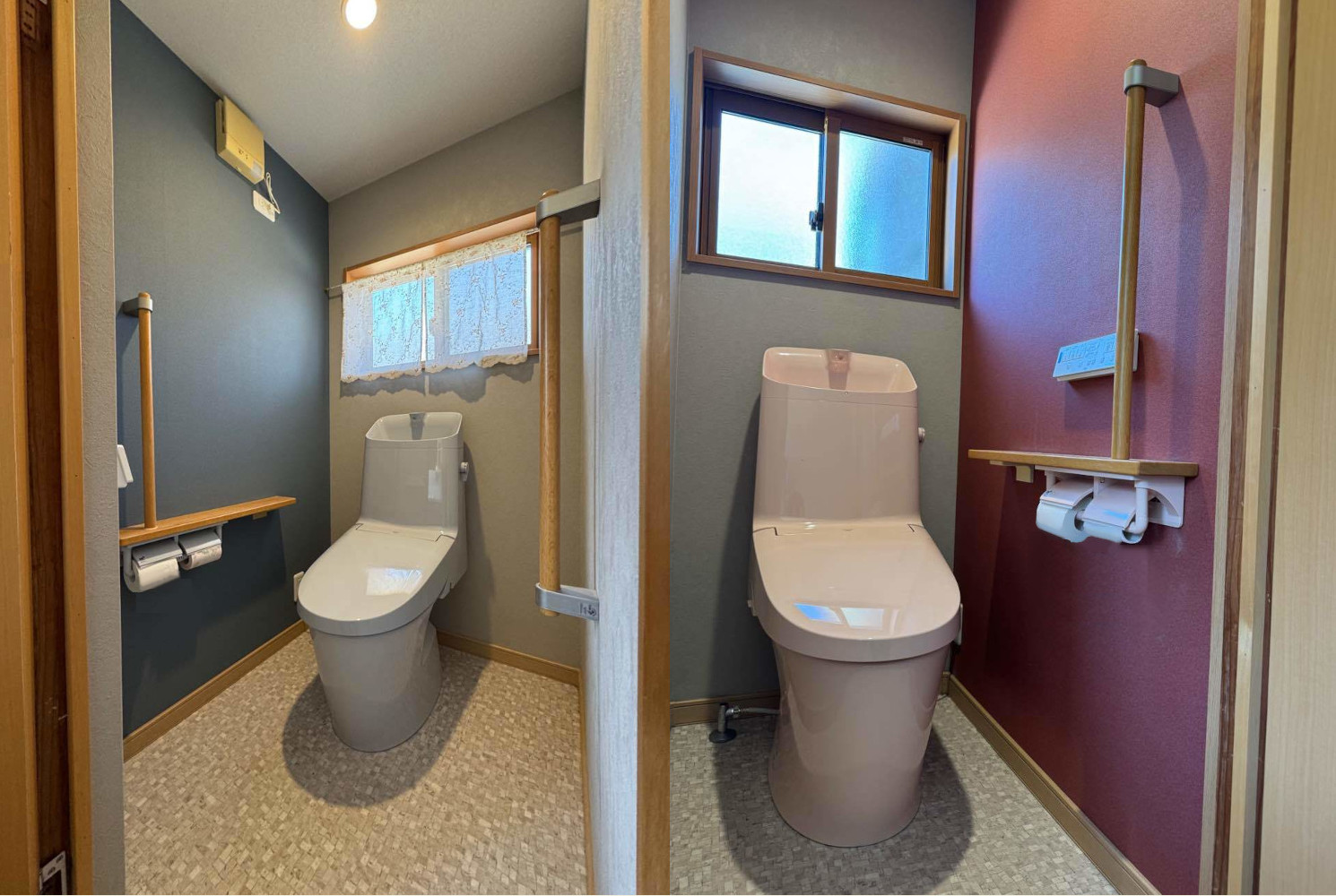 使いやすさとデザインを両立した2台並びのトイレ空間へ
